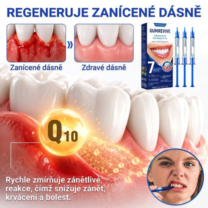 PureShade® 🦷 GumRevive regenerační gel na dásně – pro zdravější dásně a sebevědomější úsměv 👍
