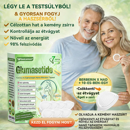 Magyar szakértők által ajánlott · 👩‍⚕️ Hivatalos márkabolt| ✅ 𝐆𝐞𝑒𝐿𝑒𝐦𝐨𝐧® Glumasetide 8 az 1-ben Karcsú és Egészséges Nano Mikrotűs Tapasz 🇭🇺