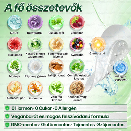 Magyar szakértők által ajánlott · 👩‍⚕️ Hivatalos márkabolt| 🎄✅ 𝐆𝐞𝑒𝐿𝑒𝐦𝐨𝐧® Glumasetide 8 az 1-ben Karcsú és Egészséges Nano Mikrotűs Tapasz 🇭🇺