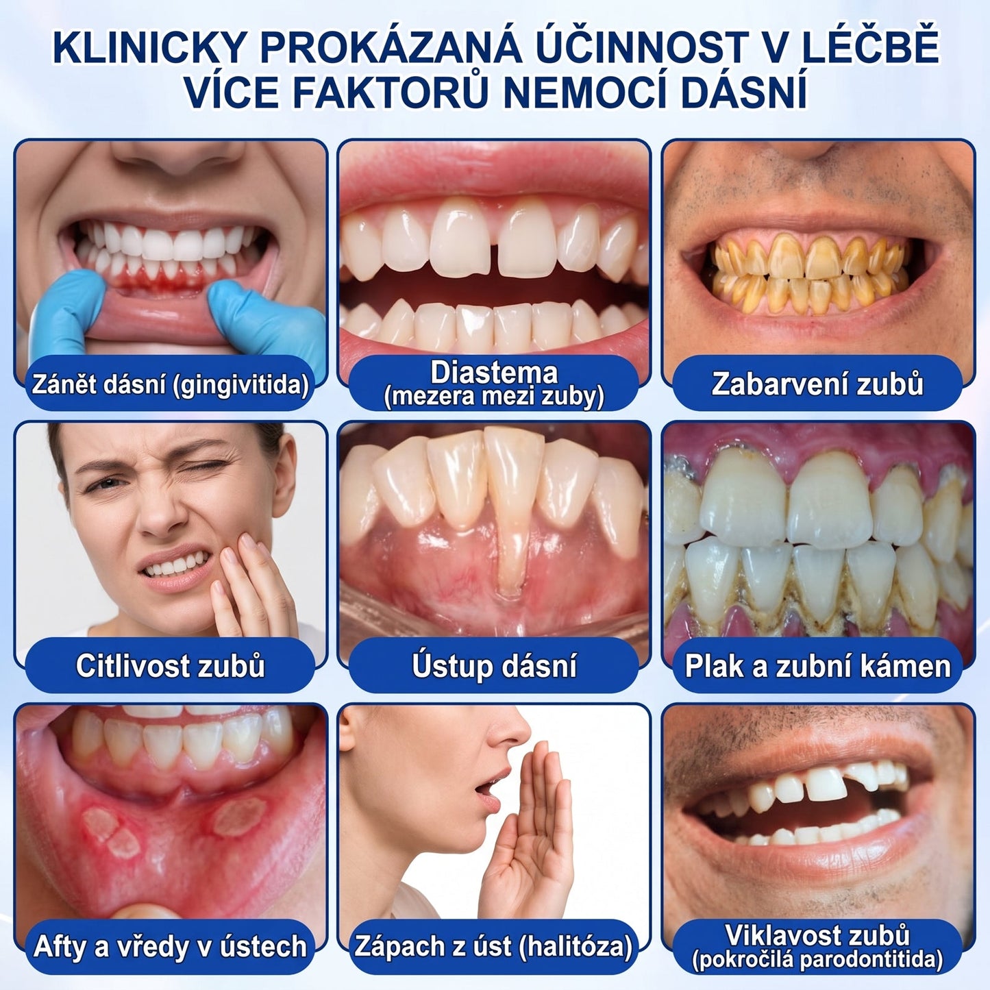 PureShade® 🦷 GumRevive regenerační gel na dásně – pro zdravější dásně a sebevědomější úsměv 👍