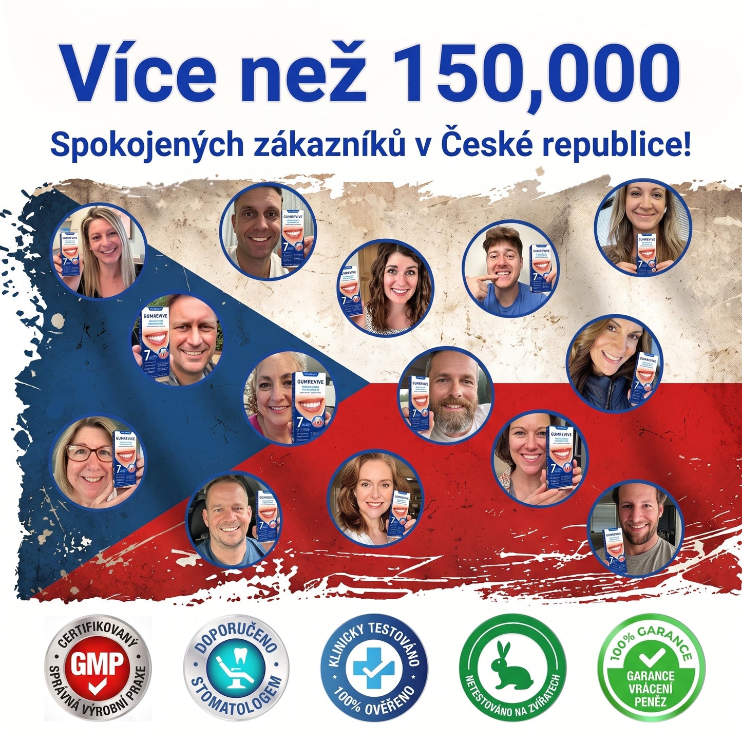 PureShade® 🦷 GumRevive regenerační gel na dásně – pro zdravější dásně a sebevědomější úsměv 👍