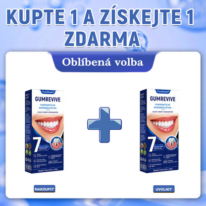 PureShade® 🦷 GumRevive regenerační gel na dásně – pro zdravější dásně a sebevědomější úsměv 👍