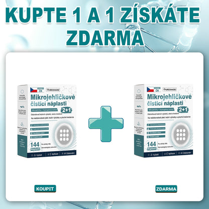 ✨🔥 50% SLEVA 🔥✨ PURESHADE® 2v1 mikrojehličková náplast 🍀 | Na znaménka, bradavice, akné a nedokonalosti pleti | Jemnější a čistší vzhled pokožky