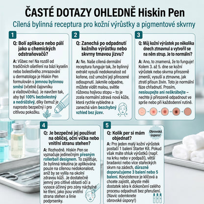Oficiální značkový obchod | Hiskin® 7denní odstraňovač skvrn a pigmentových skvrn (Bezbolestný rollerball bez jizev)🐬